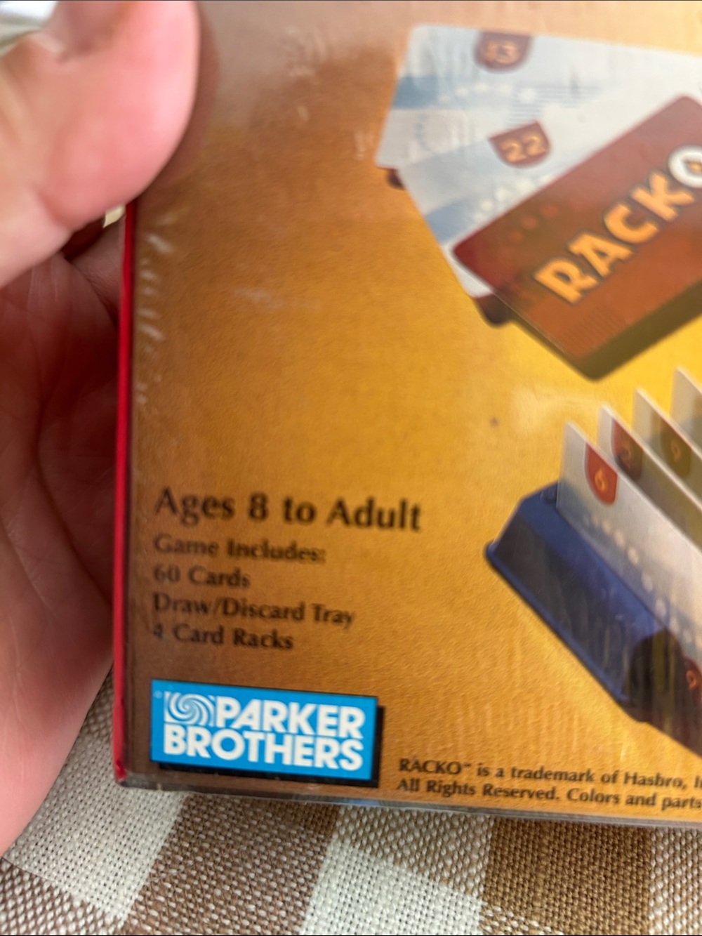 NWT Rack-O Card Game - Picture 6 of 6
